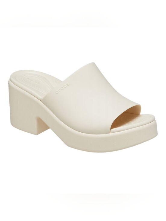 CROCS Shoes - CROCS Women's Cream Brooklyn Mules